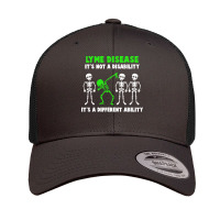 Lyme Disease Awareness T  Shirt Lyme Disease Awareness It's Not A Disa Retro Trucker Cap | Artistshot