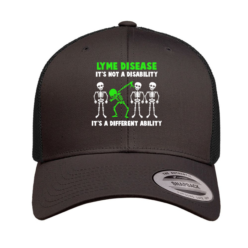 Lyme Disease Awareness T  Shirt Lyme Disease Awareness It's Not A Disa Retro Trucker Cap by rico96716 | Artistshot