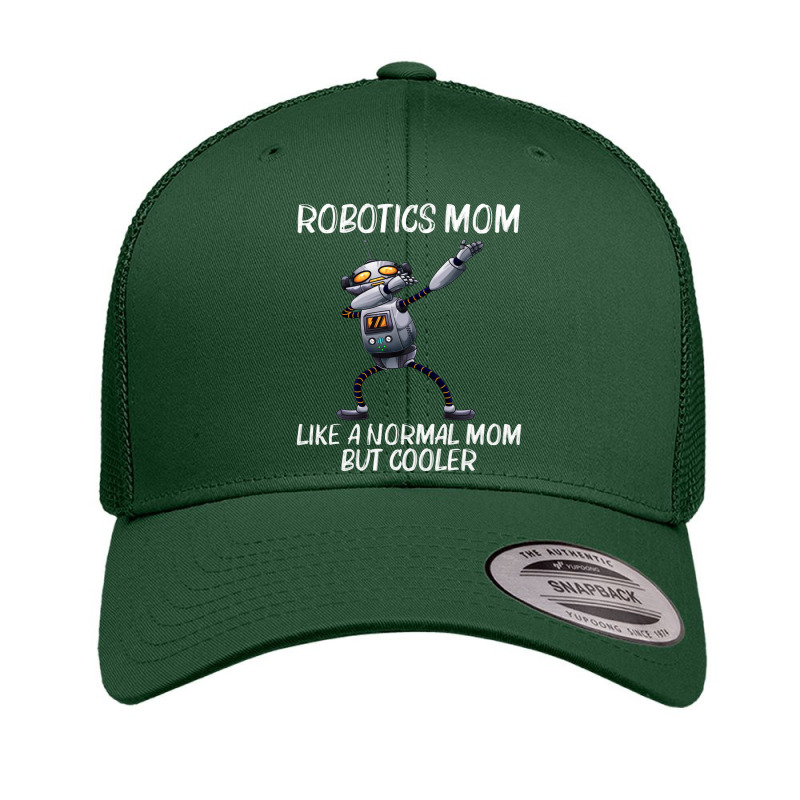 Funny Robot For Mom Mama Robotics Technology Machine Robots Retro Trucker Cap by irhamtsani | Artistshot