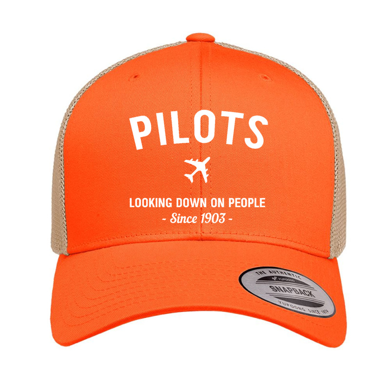 Looking Down On People Since 1903 Retro Trucker Cap | Artistshot