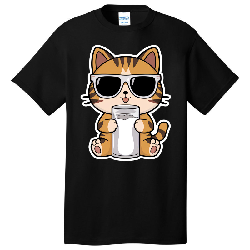 Mr Kawaii Cat Basic T-shirt | Artistshot