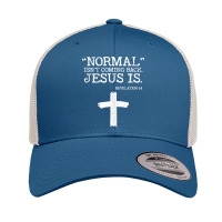 Normal Isn't Coming Back But Jesus Is Revelation 14 Costume Tank Top Retro Trucker Cap | Artistshot