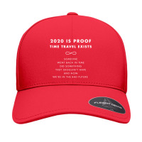 2020 Is Proof Time Travel Exists Seamless Cap | Artistshot