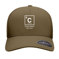 Carbon Based Life Form Funny Seamless Cap | Artistshot