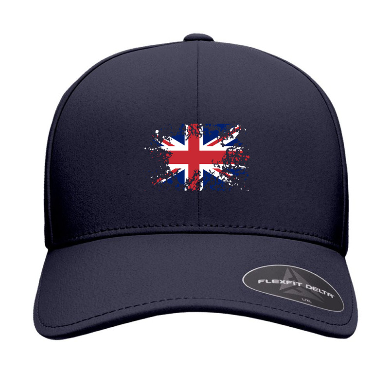 British Flag Vectors Seamless Cap | Artistshot