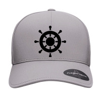 Ship Wheel 1 On Pirate Seamless Cap | Artistshot