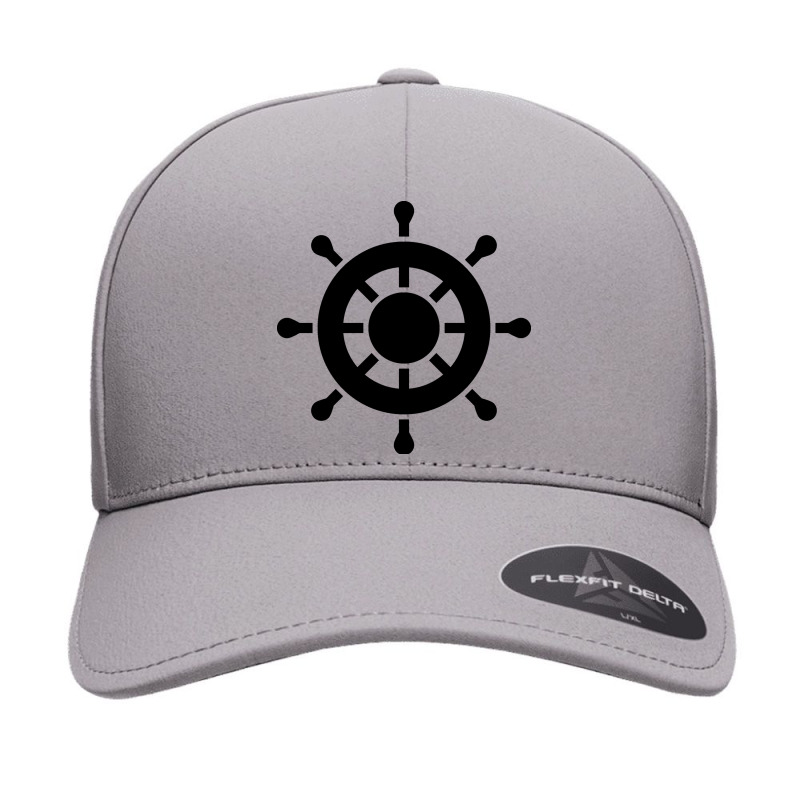 Ship Wheel 1 On Pirate Seamless Cap | Artistshot