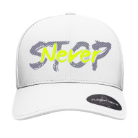 Never Stop Seamless Cap | Artistshot