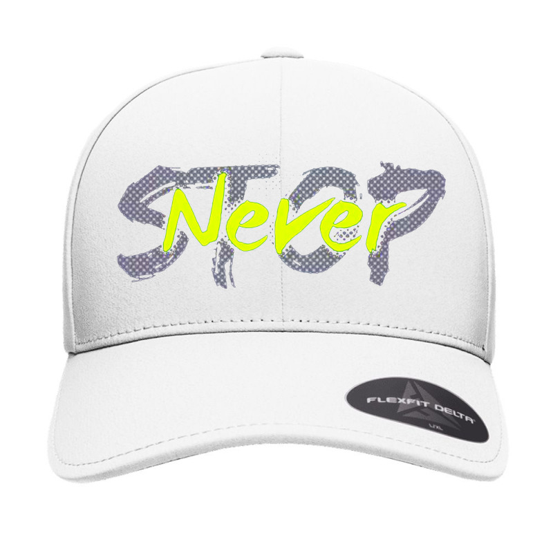 Never Stop Seamless Cap by mbah mujilah | Artistshot