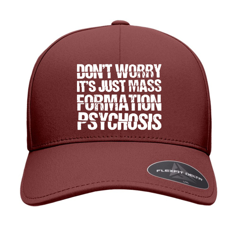 It's Just Mass Formation Psychosis Seamless Cap by Diamond Tees | Artistshot