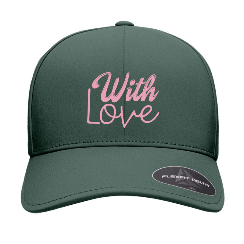 With Love Seamless Cap | Artistshot