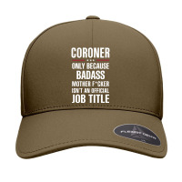 Gift For Badass Coroner Seamless Cap | Artistshot