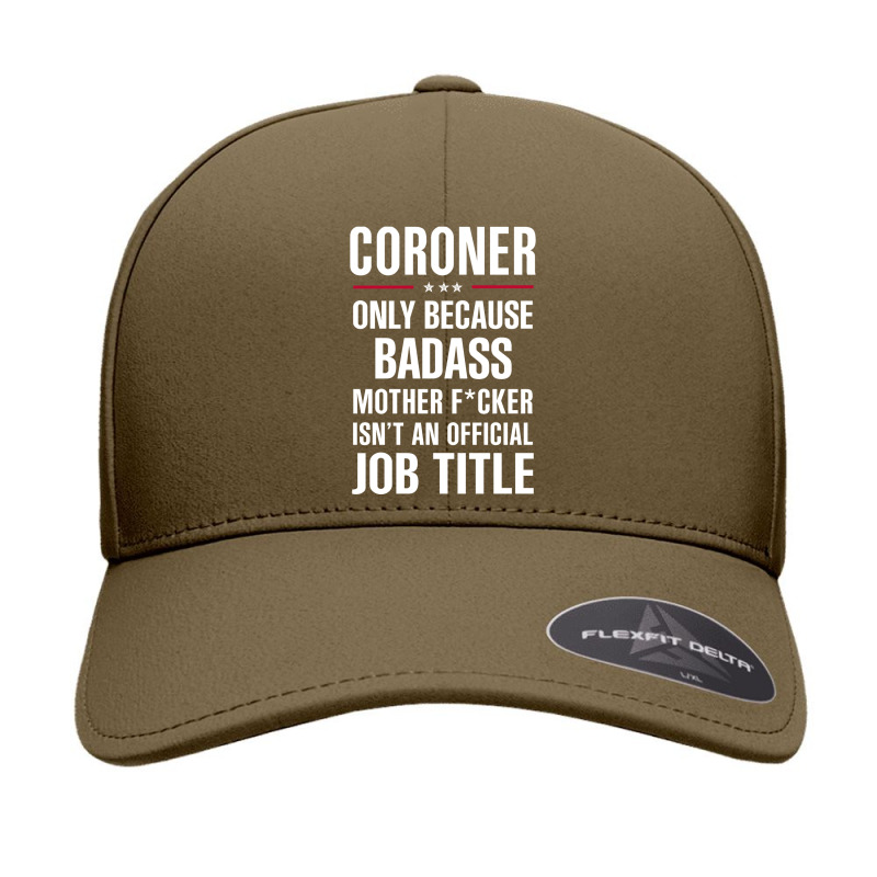 Gift For Badass Coroner Seamless Cap | Artistshot