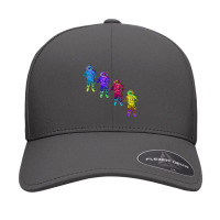 Four Positive Astronauts Seamless Cap | Artistshot