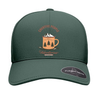 Creative People Are Adventurous Seamless Cap | Artistshot