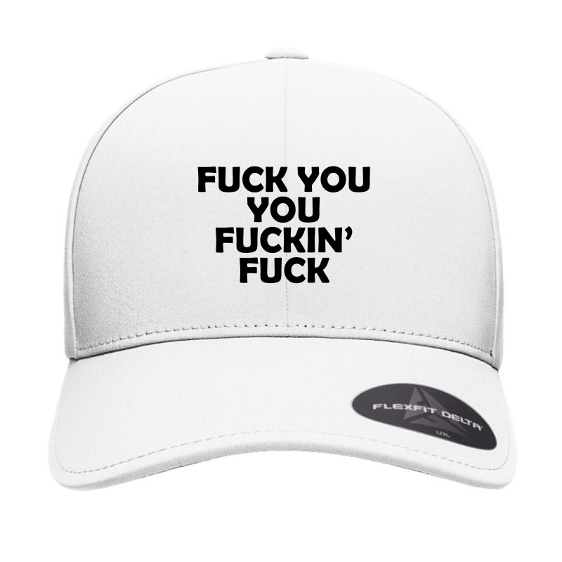 Fuck You You Fuckin Fuck 02 Seamless Cap by danidikadi | Artistshot