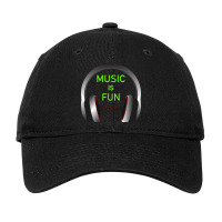 Music Is Fun Adjustable Cap | Artistshot