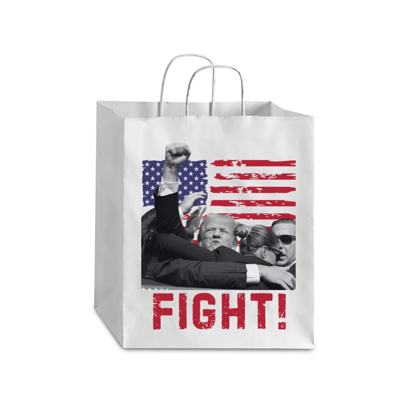 Fight Donald Trump Debie Paper Bag - 10 X 5 X 13 | Artistshot