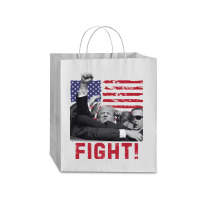 Fight Donald Trump Traveler Paper Bag -13 X 6 X 15 3/4 | Artistshot