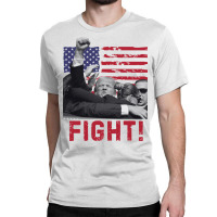 Fight Donald Trump Classic T-shirt | Artistshot