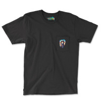 Cosmic Canine: The Astronaut Dog Pocket T-shirt | Artistshot