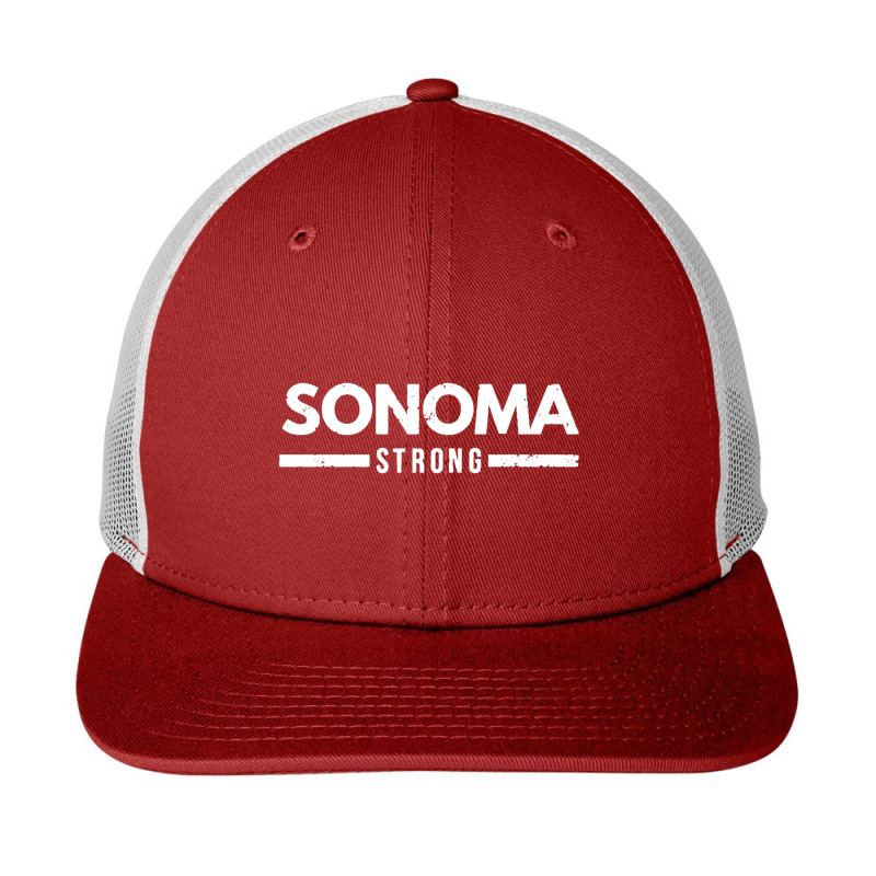 Sonoma County Strong North Bay California Snapback Trucker Cap by Carrieritt | Artistshot