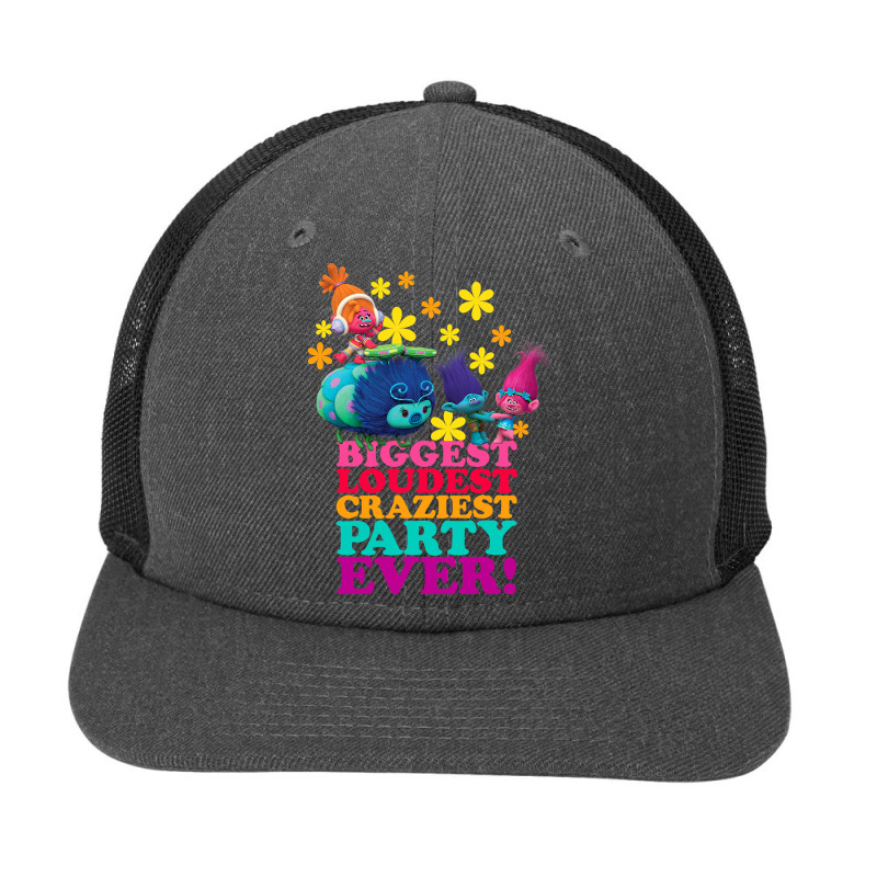 Dreamworks' Trolls Character Party Snapback Trucker Cap | Artistshot