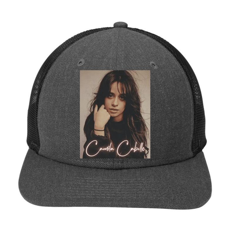 Camila Cabello, Camila Cabello Vintage, Camila Cabello Painting, Camil Snapback Trucker Cap | Artistshot