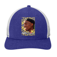 Poetic Justice Floral Background Portrait Snapback Trucker Cap | Artistshot