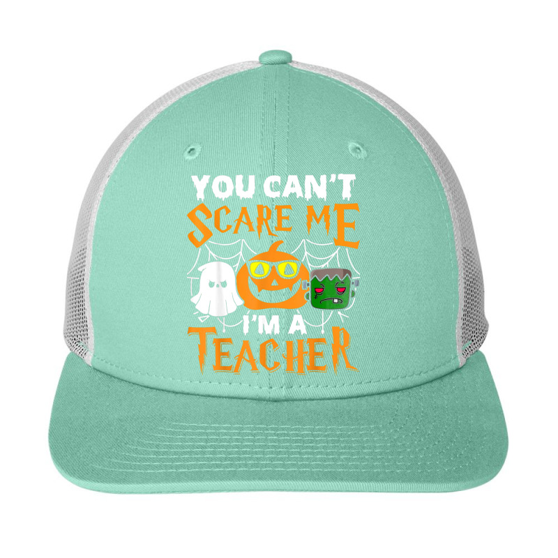 Halloween 2022 You Cant Scare Me Im A Teacher Scary Ghost Snapback Trucker Cap by Bestshirt | Artistshot