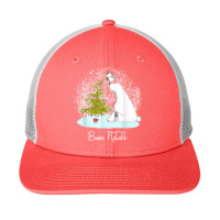 Buon Natale Cute Polar Bear Penguin Christmas Snapback Trucker Cap | Artistshot