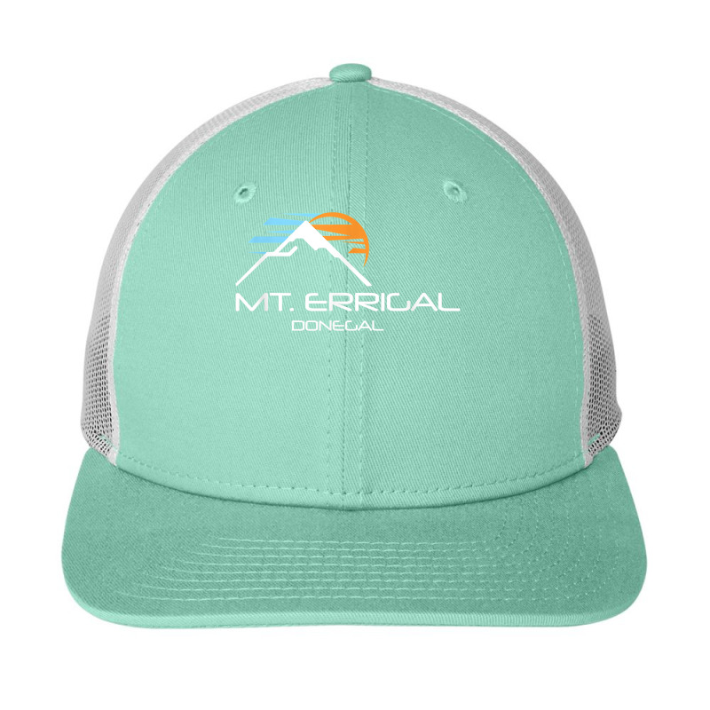 Climbing Mount Errigal Donegal Ireland Crampons Snow View Snapback Trucker Cap | Artistshot