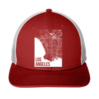 Los Angeles Southern California Area Map Sweatshirt Snapback Trucker Cap | Artistshot