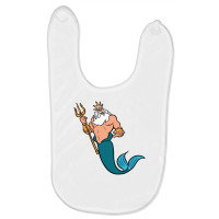 King Triton Baby Bibs | Artistshot