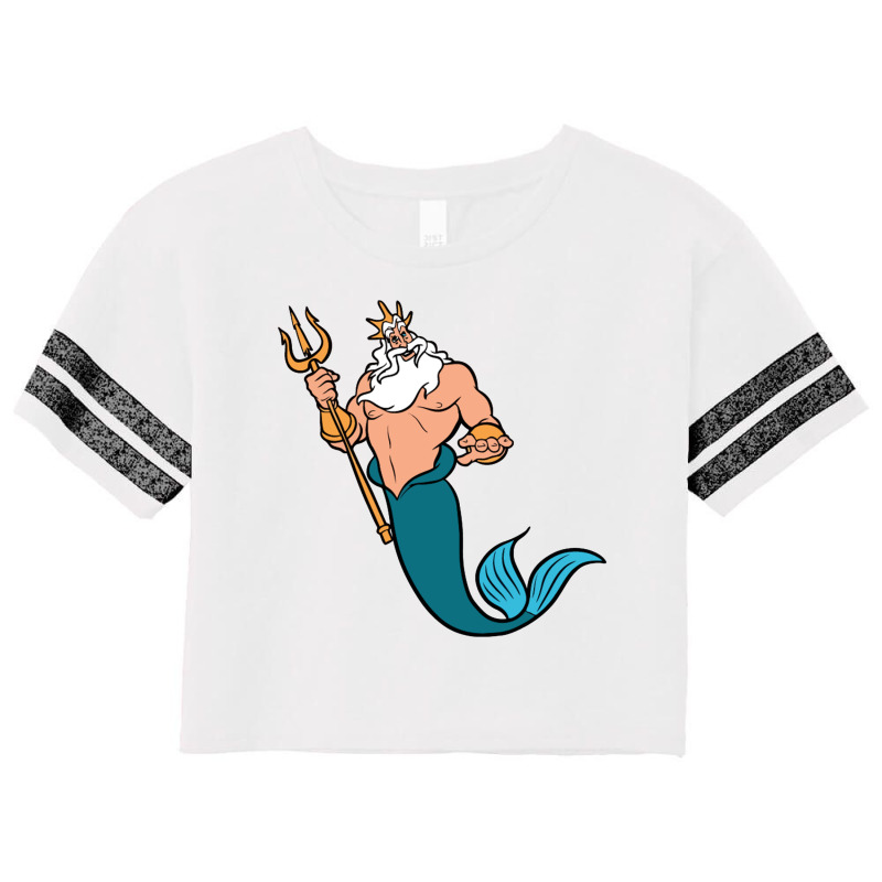 King Triton Scorecard Crop Tee by kisakisa | Artistshot