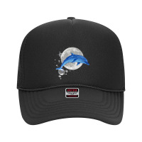 Dolphins Astronomy Mammal Animals Marine Biologists Dolphin Premium T Foam Trucker Hat | Artistshot