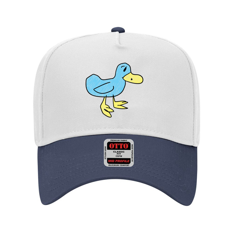 Blue Duck - That's Quacktastic! Adjustable Baseball Cap by Kosdapen517 | Artistshot