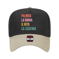 Funny Italian First Name Design   Palmira T Shirt Adjustable Baseball Cap | Artistshot