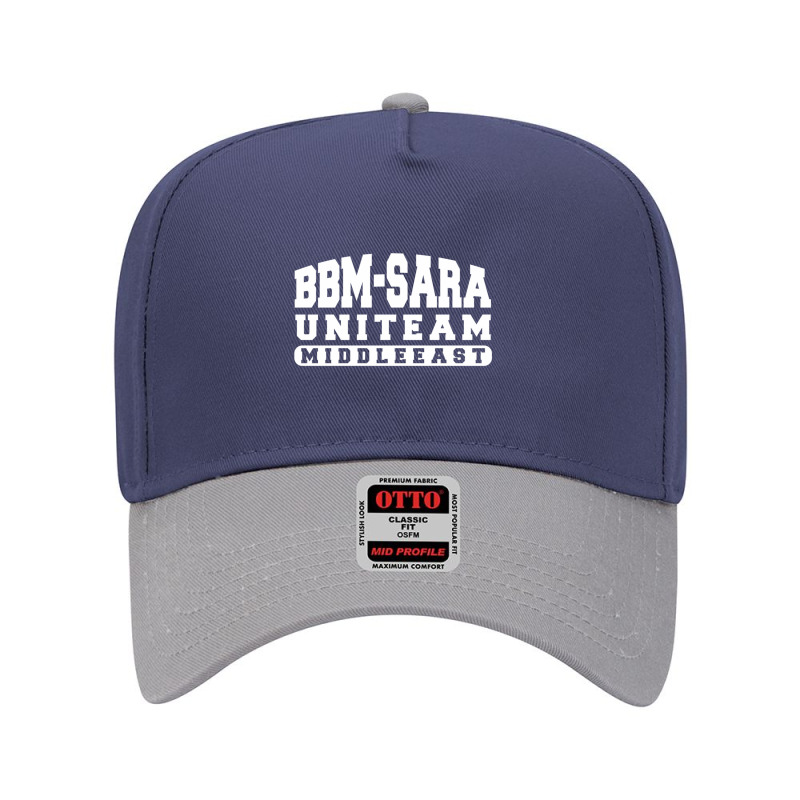 Bbm Sara Uniteam Middle East Adjustable Baseball Cap by SEANMCDONOUGH | Artistshot