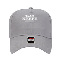 Team Keefe  Proud Family Surname, Last Name Gift Adjustable Baseball Cap | Artistshot