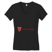 Triton College Women's V-neck T-shirt | Artistshot