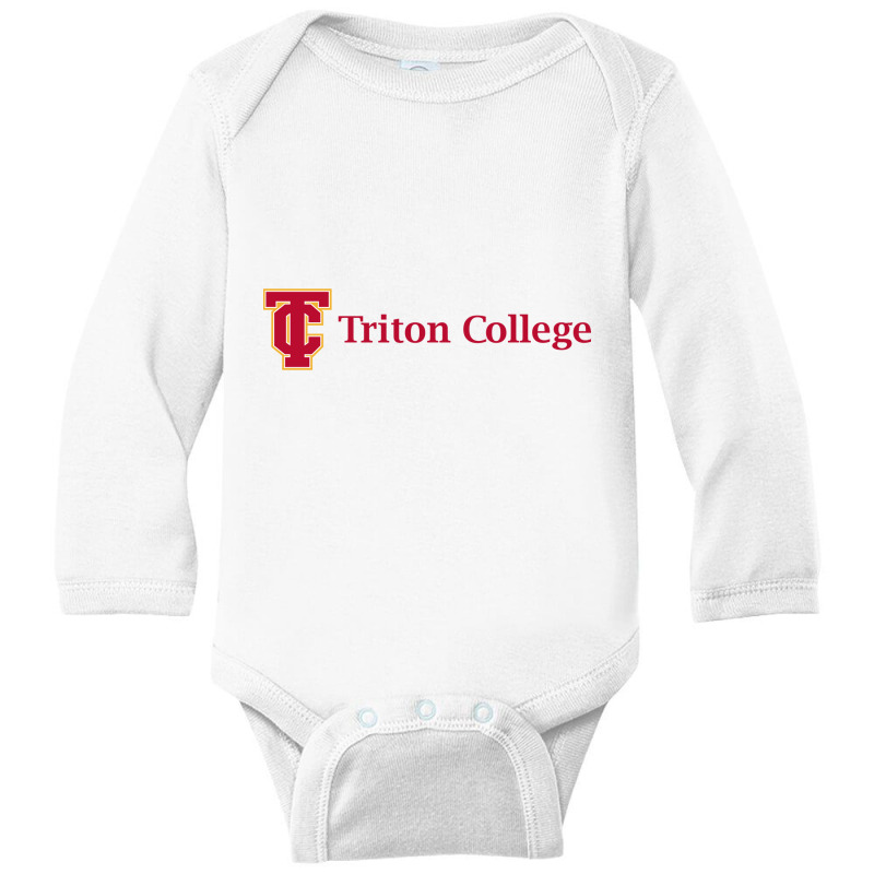 Triton College Long Sleeve Baby Bodysuit by Bryanrafalsky | Artistshot