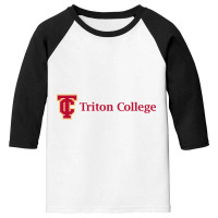 Triton College Youth 3/4 Sleeve | Artistshot