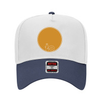 Snail From Adventure Time — Outline Only Adjustable Baseball Cap | Artistshot