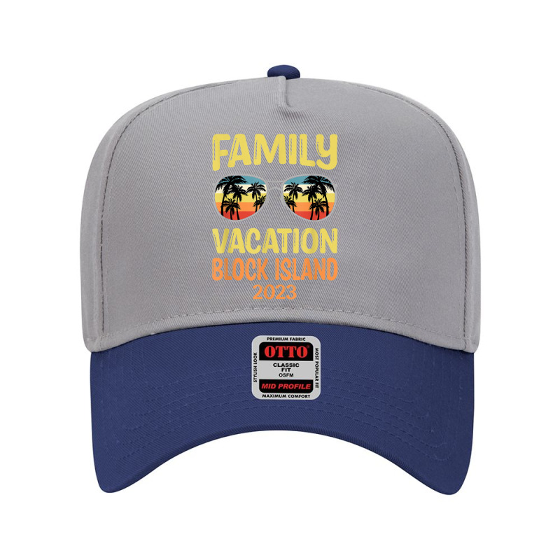 Family Vacation Block Island 2023 Adjustable Baseball Cap by Outpost | Artistshot