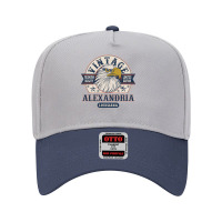 Retro Bald Eagle Alexandria Louisiana Vintage Limited Edition Adjustable Baseball Cap | Artistshot