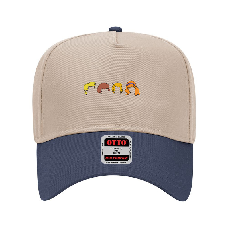 Mystery Inc - Hair Outline Adjustable Baseball Cap by cm-arts | Artistshot