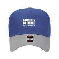 Gaming - Gaming Mode Activated Adjustable Baseball Cap | Artistshot