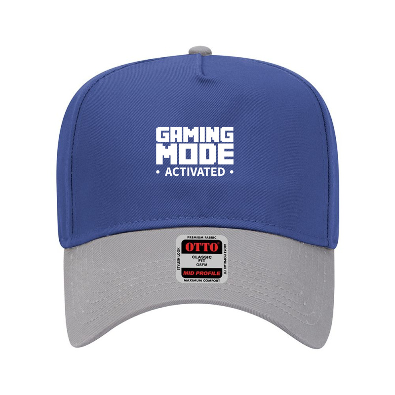 Gaming - Gaming Mode Activated Adjustable Baseball Cap | Artistshot