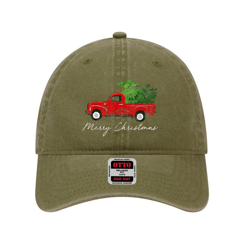 Vintage Wagon Christmas Tree On Car Xmas Vacation T-shirt Dyed Cap by cm-arts | Artistshot